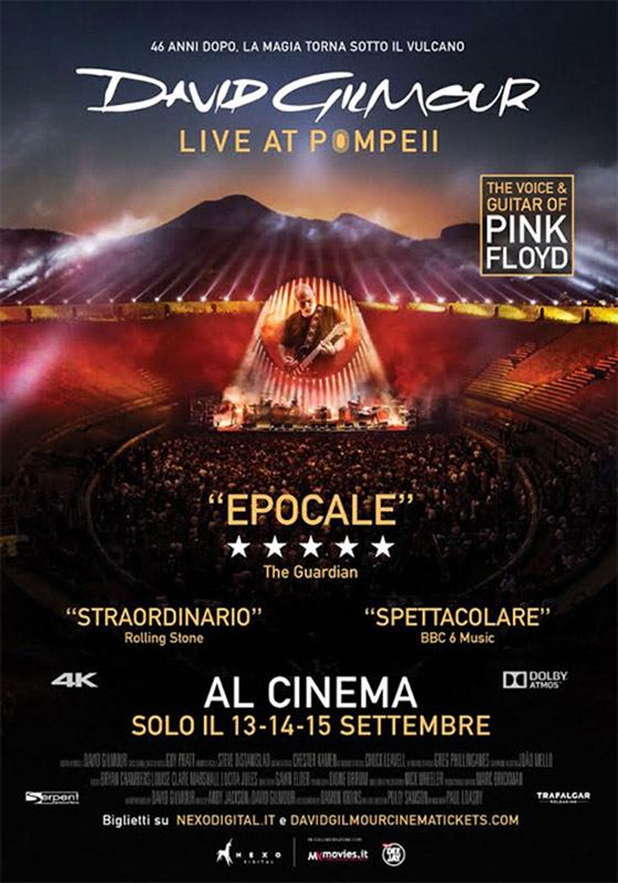 David Gilmour Live At Pompeii (2017)