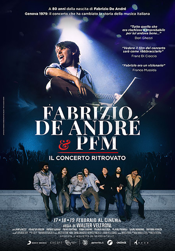Fabrizio De André e PFM – Il concerto ritrovato (2020)